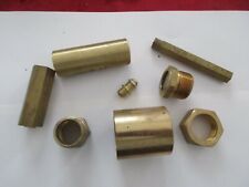 Lot of Mixed Yellow Brass Parts picture