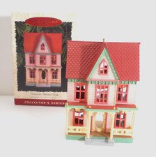 VICTORIAN PAINTED LADY Hallmark Ornament 1996 2 Sides Exterior and Interior Vtg picture