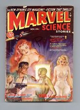 Marvel Science Stories Pulp 2nd Series Nov 1950 Vol. 3 #1 VG picture