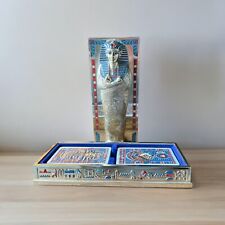 Franklin Mint The Treasures of Tutankhamun Desk Card Box Original Work of Art  picture