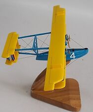 Curtiss NC-4 Float Plane NC4 Airplane Mahogany Kiln Dry Wood Model Small New picture