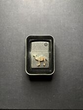 Zippo 1998 Camel Beast Black Crackle W/Silver Camel UNUSED picture