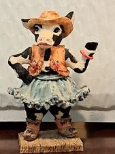 Vtg Cowtown Cowlamity Jane 1992 Ganz Handcrafted picture