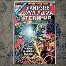 Super Villain Team-Up Giant Size #2 - Doctor Doom - Namor - 1975 - F picture