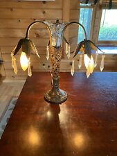 Antique Art Nouveau Brass Table Lamp picture