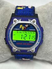 RARE Vintage Disney Time Works Mickey Mouse Digital Quartz Watch New Battery picture