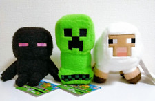 Minecraft Soft Plush Doll Stuffed Toy 16cm Set of 3 Furyu 2024 NEW picture