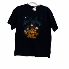 Walt Disney World Black T Shirt Graphic Fort Wilderness Pullover Short Sleeve M picture