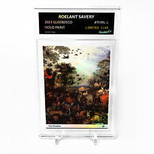 THE PARADISE (Roelant Savery) Card 2023 GleeBeeCo Holo Painting #THRL-L /49 picture