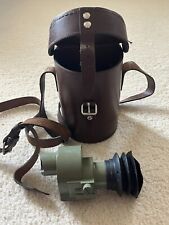 Authentic Yugoslavian Scope Army ON-M59 Monocular W/ Leather Case EXCELLENT picture