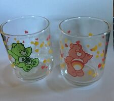 1983 Pizza Hut Collector's Series Care Bears Juice Glasses - Good Luck And Cheer picture