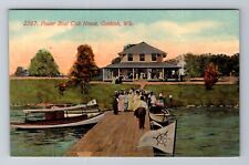 Oshkosh WI-Wisconsin, Power Boat Club House, Antique, Vintage Postcard picture