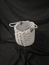 Project 62 Rope Fishtail Weave Basket 9