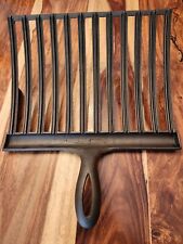 Cast Iron Broiler Grill Grate, Skillet Handle, Pre-1890s, 11.5