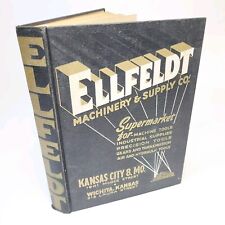 Vintage Ellfeldt Machinery & Supply Co. Hardcover 1957 Catalog Machine Shop Tool picture