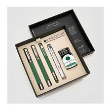 Monteverde Ritma 3+2 Piece Set, Anodized Green, New in Box picture