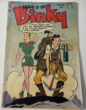 Leave It To Binky Comic Book #35  1953 - DC  -Good - Golden Age Camping Cover picture