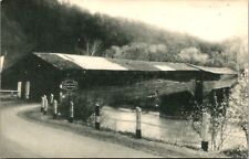 Postcard Bedford Co. Breezewood Pennsylvania Juniata Crossing Covered Bridge picture