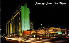 Nevada Postcard The Mgm Grand Hotel Las Vegas At Night picture