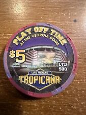 Tropicana Playoff Time at The Georgia Dome $5 Casino Chip picture