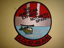 US A Company 5th Battalion 158th Aviation Regiment THE AMERICAN EXPRESS Patch  picture