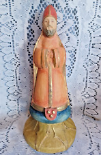 Vintage 1999 R Shipman ~ Saint St Nicholas Statue Figurine HP picture