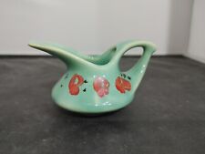 Vintage Small Hand Painted cream pitcher - Hand Made and signed picture