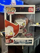 Funko Pop Movies It Chapter Two Pennywise with Skateboard 778 Vinyl Fig Spec Ed picture