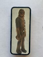 Vintage 1980 Star Wars Chewbacca Official Pencil Case Ltd LFL Made in England picture