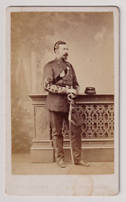 Lejeune CDV in Paris - MILITARY Artillery Officer War 1870 picture