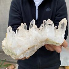 2.2lb A+++Large Himalayan Clear White Quartz Clusters / Mineralsls Healing picture