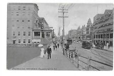 Virginia Ave, The Beach, Atlantic City NJ 1909 Postcard picture
