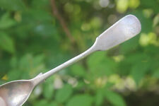 Antique / Vintage Fiddleback Spoon 12cm Teaspoon Cooper Brothers Silver Plate picture