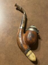 Hand Carved Bruyere Garantie Collectors Pipe picture