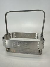 Vintage 7up 6 Pack Bottle Metal Carrier Caddy You Like It, It Likes You picture
