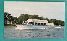 LAKE GENEVA Wisconsin U.S. Mail boat Walworth II Vintage Postcard picture