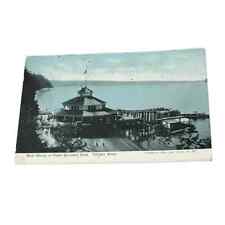 Postcard Boat House at Point Defiance Park Tacoma Washington Vintage B58 picture