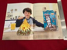 Kellogg’s Smorz Cereal With Tear Out Fire Promo 2003 Print Ad picture