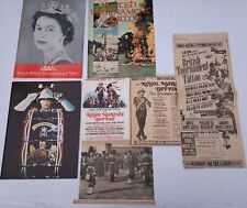 1965 Royal Marines British Tournament & Tattoo Magazines MSG Event Stubs +Flyers picture