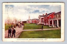 Norfolk VA-Virginia Jamestown Expo 1907 State House Row Antique Vintage Postcard picture