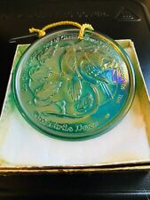 Vintage Imperial Glass 12 Days Of Christmas Ornament picture