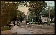 Vintage Postcard 1907-1915 Main Street, Goffs Falls, New Hampshire (NH) picture