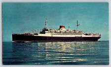 Postcard MV Vulcania MV Saturnia Cruise Ship picture