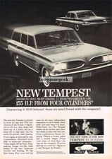 1960 PONTIAC Tempest Station Wagon Vintage Print Ad picture