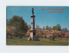 Postcard The New Jersey Monument Valley Forge Park Pennsylvania USA picture