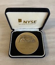 RARE NYSE Euronext Coin Commemorating merger on April 4, 2007 picture