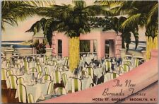 c1940s BROOKLYN, NEW YORK Postcard HOTEL ST. GEORGE 
