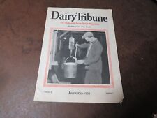 Vtg 1931 Dairy Tribune Book Magazine Cattle Cow Surge Milker ad Cream seperator picture