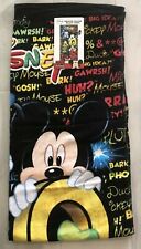 RARE 2015 DISNEY JERRY LEIGH MICKEY MOUSE & FRIENDS PRINTED VELOUR BEACH TOWEL  picture