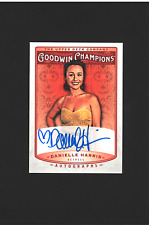 Danielle Harris Auto MINT  HALLOWEN HATCHET Goodwin Champions Autograph picture